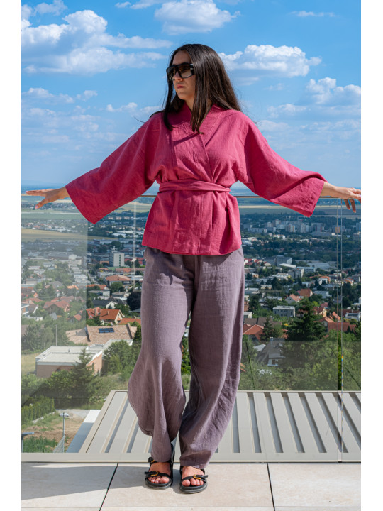 KIMONO  FUKSIA