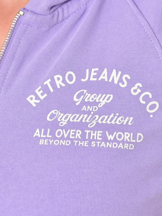 RETRO mikina dámska Jasmine Zip